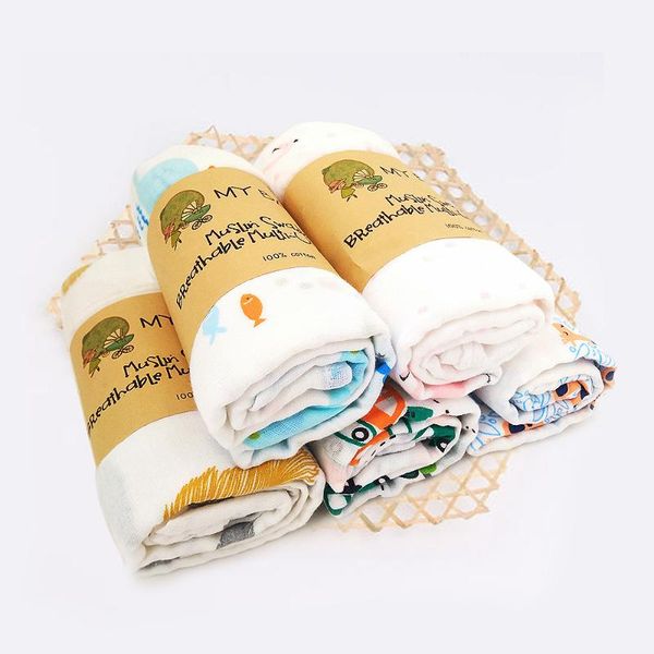 muslin 100% cotton baby swaddles soft newborn blankets bath gauze infant wrap sleepsack stroller cover play mat have packaging
muslin 100% cotton baby swaddles soft newborn blankets bath gauze infant wrap sleepsack stroller cover play mat have packaging