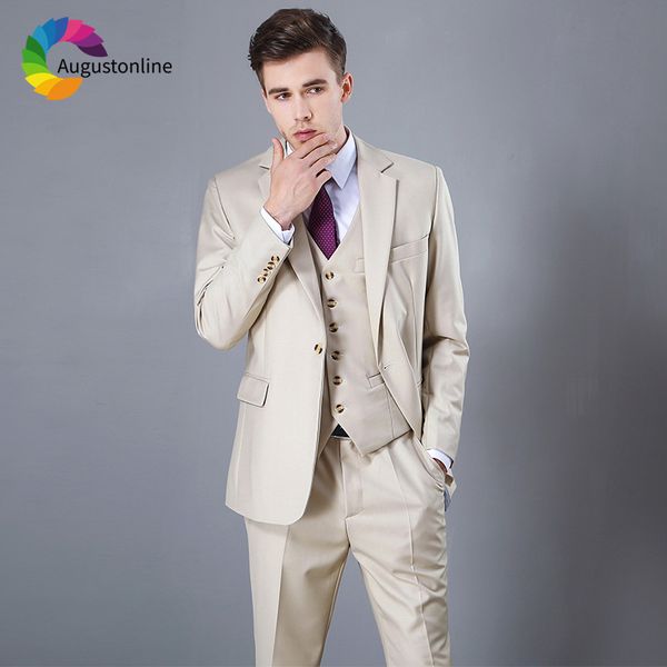 begei свадебные мужские костюмы 3 шт (куртка + брюки + жилет) slim fit groom смокинги жених костюмы best man blazer, White;black
begei свадебные мужские костюмы 3 шт (куртка + брюки + жилет) slim fit groom смокинги жених костюмы best man blazer, White;black