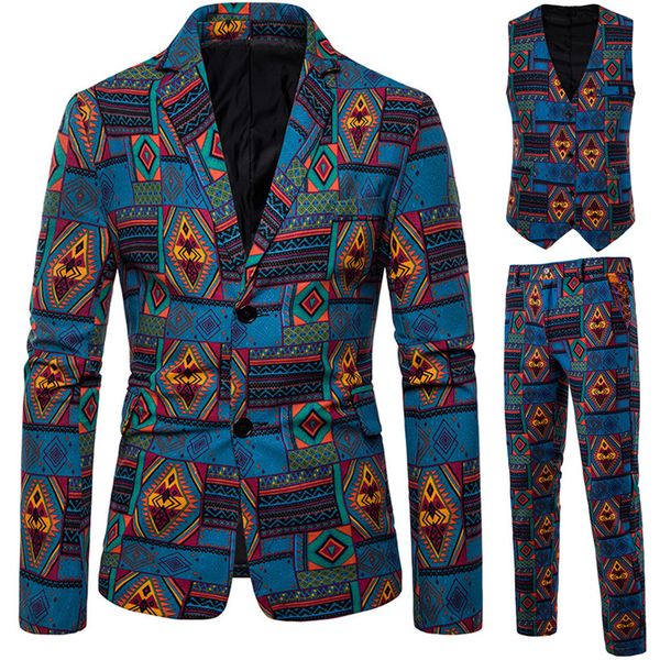 men's suit men's fashion and ethnic style wind suit 3 piece set (jacket + pants + vest) wedding banquet formal dress, White;black
men's suit men's fashion and ethnic style wind suit 3 piece set (jacket + pants + vest) wedding banquet formal dress, White;black