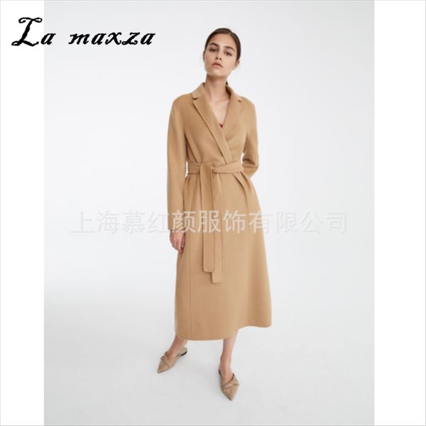 winter coat women cashmere oversize camel overcoat elegant vintage loose fashion long coat, Black
winter coat women cashmere oversize camel overcoat elegant vintage loose fashion long coat, Black