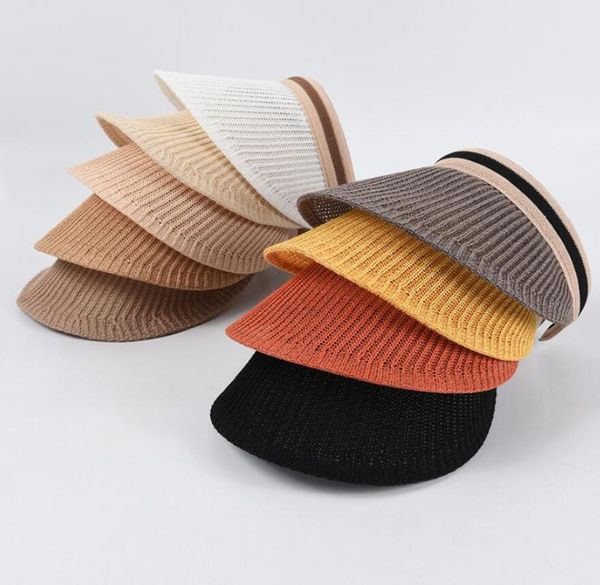 knitting visor sun caps female summer empty hats ladies summer simple sunscreen hat cotton thread sunscreen hat, Blue;gray
knitting visor sun caps female summer empty hats ladies summer simple sunscreen hat cotton thread sunscreen hat, Blue;gray