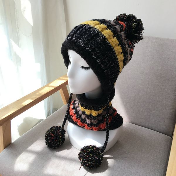 beanie/skull caps huayan women winter hat scarf set ball pom beanies warm cap fashion solid knitted hats, Blue;gray
beanie/skull caps huayan women winter hat scarf set ball pom beanies warm cap fashion solid knitted hats, Blue;gray
