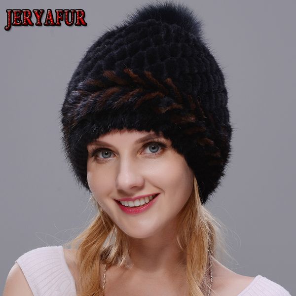 new lovely real hat women winter knitted real beanies hats fur pom poms thick warm cap, Blue;gray
new lovely real hat women winter knitted real beanies hats fur pom poms thick warm cap, Blue;gray