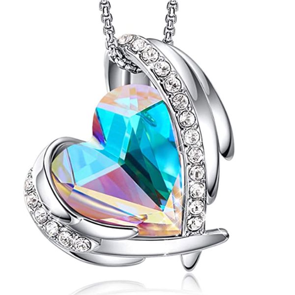 fashion statement heart necklaces for women born stone crystal ladies birthday gifts bridal wedding jewelry 2020 new arrivals, Silver
fashion statement heart necklaces for women born stone crystal ladies birthday gifts bridal wedding jewelry 2020 new arrivals, Silver