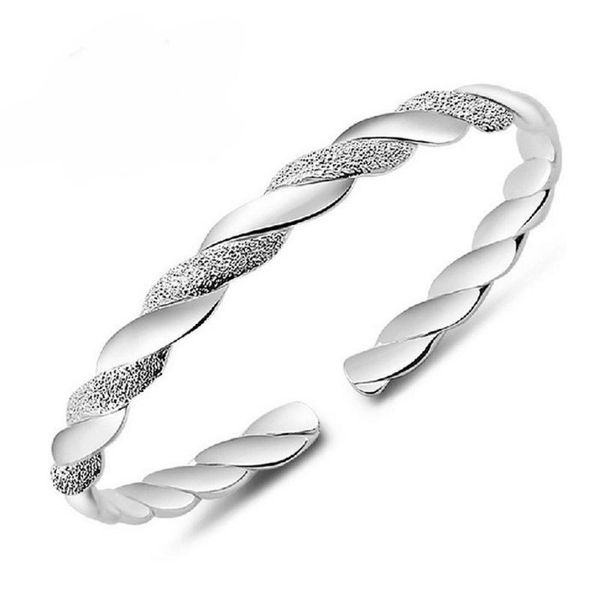 women bangles spiral hand jewelry decorations accessories opening bangles for woman alloy pulseiras stainless steel bracelet, Black
women bangles spiral hand jewelry decorations accessories opening bangles for woman alloy pulseiras stainless steel bracelet, Black