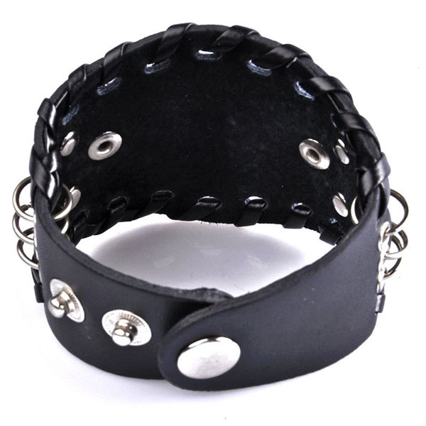 charm bracelets fashion pu leather punk rock dragon wristband bangle black men boys bracelet gift b88, Golden;silver
charm bracelets fashion pu leather punk rock dragon wristband bangle black men boys bracelet gift b88, Golden;silver