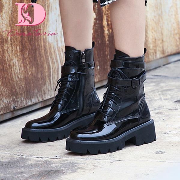 boots doratasia big size 33-43 female genuine leather thick sole square high heels women cross tied buckle shoes woman, Black
boots doratasia big size 33-43 female genuine leather thick sole square high heels women cross tied buckle shoes woman, Black