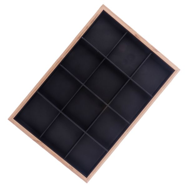 jewelry organizer display pu leather tray necklace ring bracelet show box, Black;white
jewelry organizer display pu leather tray necklace ring bracelet show box, Black;white