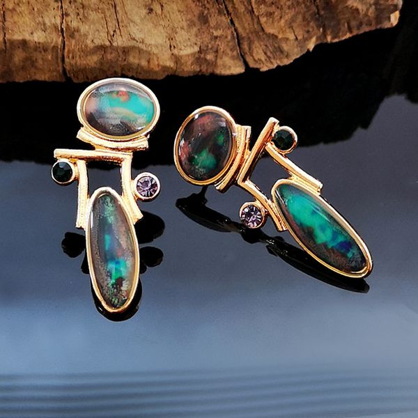 dangle & chandelier fashion boho ethnic green resin stone earrings 2021 gold color droplets vintage for women gift, Silver
dangle & chandelier fashion boho ethnic green resin stone earrings 2021 gold color droplets vintage for women gift, Silver