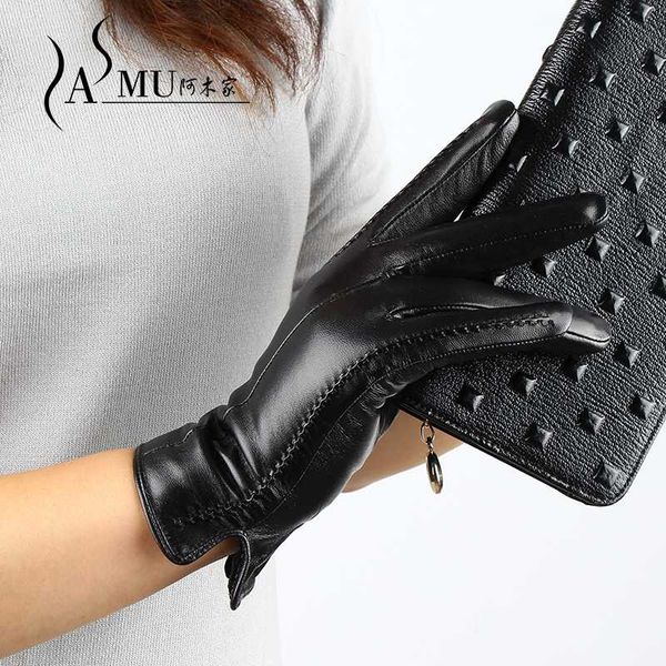five fingers gloves autumn/winter ladies sheepskin real leather short for women' touched screen warm driving mittens, Blue;gray
five fingers gloves autumn/winter ladies sheepskin real leather short for women' touched screen warm driving mittens, Blue;gray