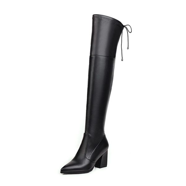 boots big size pointed thigh high knee over the women ladies shoes woman winter, Black
boots big size pointed thigh high knee over the women ladies shoes woman winter, Black
