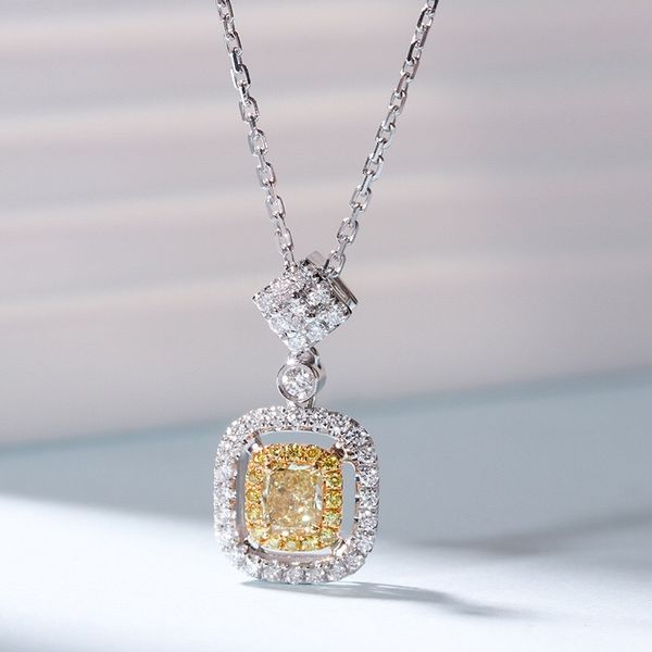 pendant necklaces mengyi exquisite charm proposal jewelry classic square design necklace women's wedding party choker gifts, Silver
pendant necklaces mengyi exquisite charm proposal jewelry classic square design necklace women's wedding party choker gifts, Silver