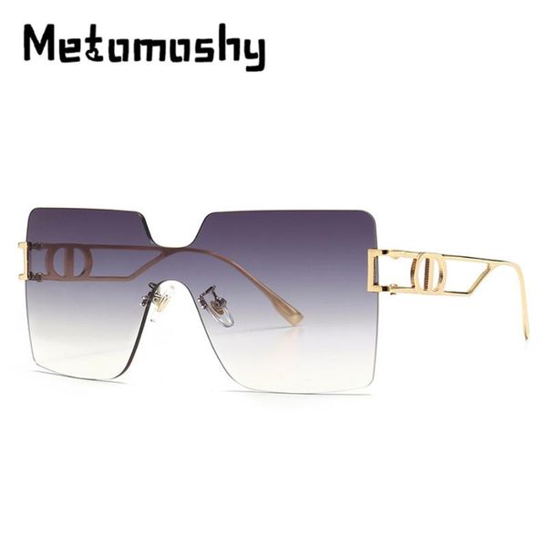 sunglasses 2021 rimless one piece square women fashion flat sun glasses men brown big frame vintage eyewear uv400, White;black
sunglasses 2021 rimless one piece square women fashion flat sun glasses men brown big frame vintage eyewear uv400, White;black