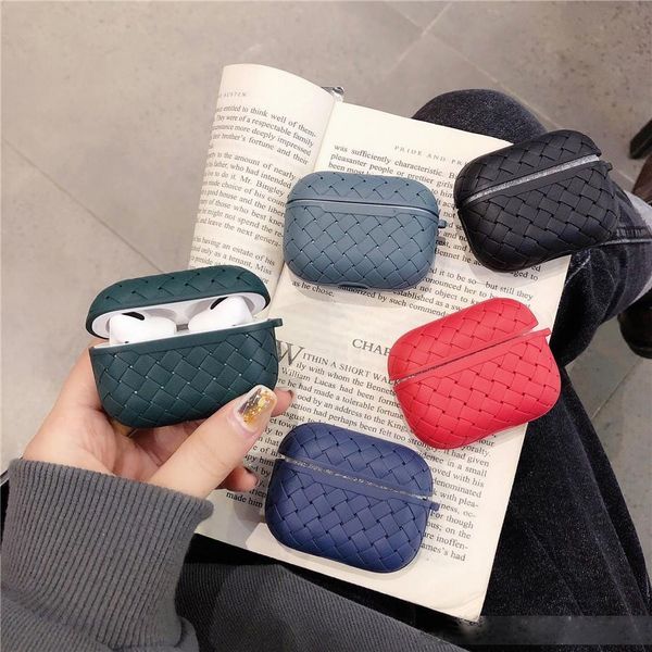 weaving soft silicone earphone caja de airpods cover air pods pro case protection airpods pro airpod cases texture funda
weaving soft silicone earphone caja de airpods cover air pods pro case protection airpods pro airpod cases texture funda