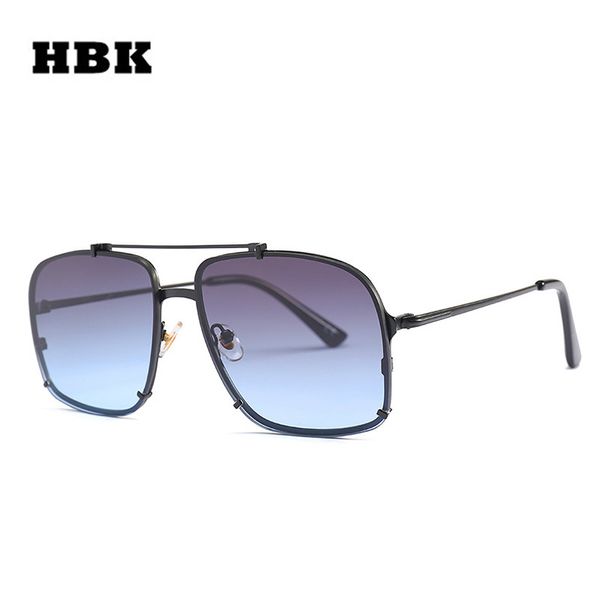 sunglasses hbk men oversized square 2021 fashion brand designer sun glasses male women cool double metal frame eyewear uv400, White;black
sunglasses hbk men oversized square 2021 fashion brand designer sun glasses male women cool double metal frame eyewear uv400, White;black