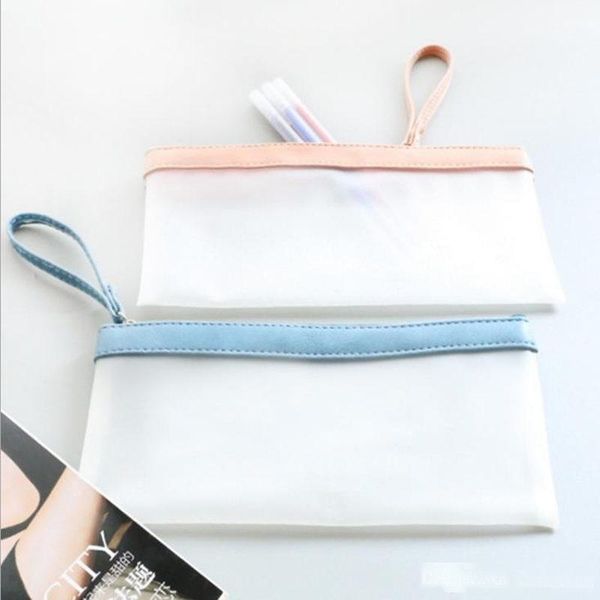 new frosted pen pencil storage bag school stationary receive black tools makeup pouch cosmetics case f20173307
new frosted pen pencil storage bag school stationary receive black tools makeup pouch cosmetics case f20173307