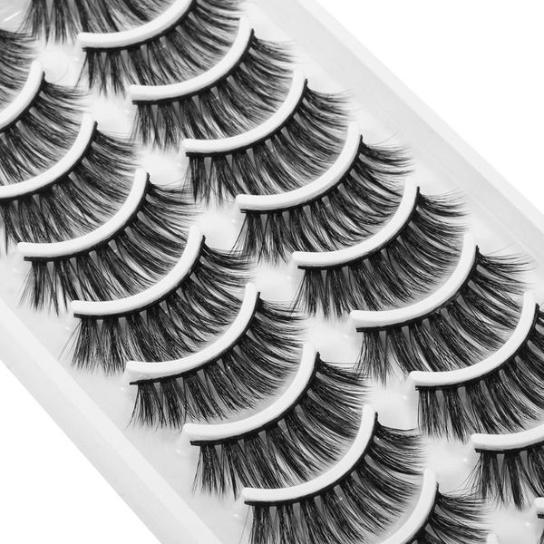 10 pairs 3d mink hair false eyelashes natural long wispy lashes crisscross 100% cruelty-eye makeup handmade thick lashes
10 pairs 3d mink hair false eyelashes natural long wispy lashes crisscross 100% cruelty-eye makeup handmade thick lashes