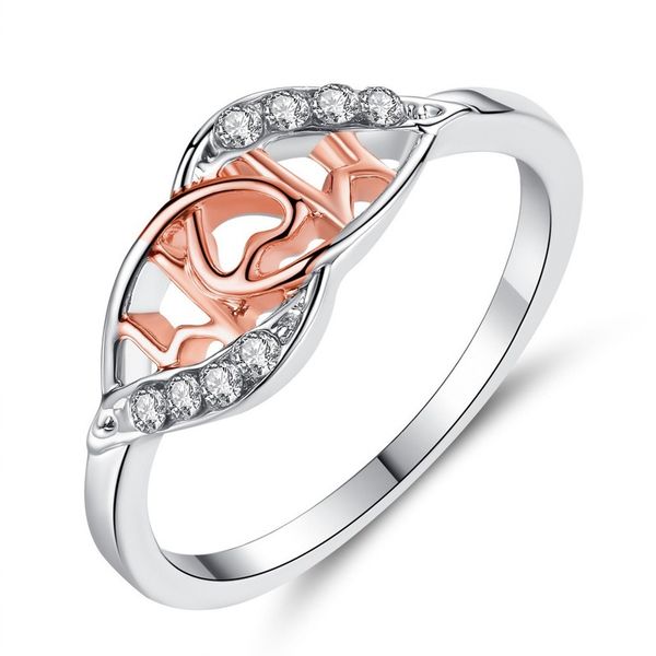 wedding rings fashion lady love ring rose gold three-color separation creative letter mun mother's day birthday gift, Slivery;golden
wedding rings fashion lady love ring rose gold three-color separation creative letter mun mother's day birthday gift, Slivery;golden