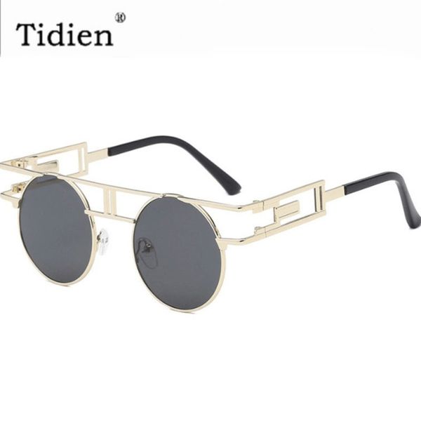 tidien 2020 retro round sunglasses steampunk trendy fashion sunglasses metal frame uv400 for women 8829, White;black
tidien 2020 retro round sunglasses steampunk trendy fashion sunglasses metal frame uv400 for women 8829, White;black