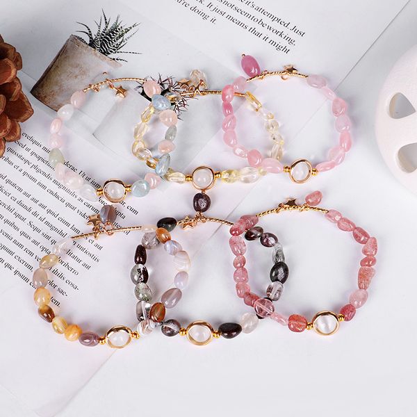 meetvii simple irregular natural stone bracelets bohemia women handmade beaded bracelet single circle beaded jewelry, Black
meetvii simple irregular natural stone bracelets bohemia women handmade beaded bracelet single circle beaded jewelry, Black