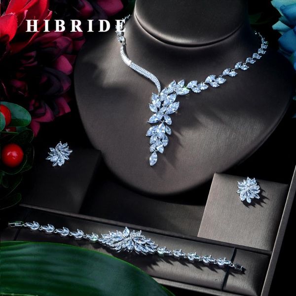 hibride luxury women jewels elegant shape bridal cz necklace earrings bracelet ring 4pcs big wedding jewelry set for bride n-166, Silver
hibride luxury women jewels elegant shape bridal cz necklace earrings bracelet ring 4pcs big wedding jewelry set for bride n-166, Silver