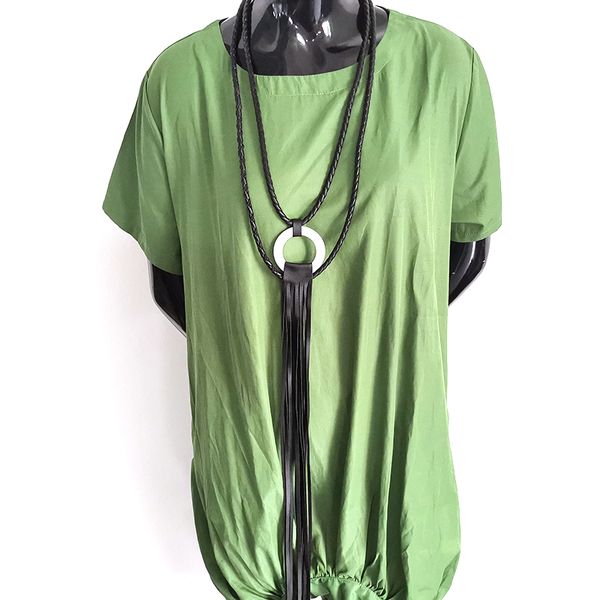 yd&ydbz new women's long leather necklace tassel necklace women's accessories handmade high street synthetic leather jewelry mx200, Silver
yd&ydbz new women's long leather necklace tassel necklace women's accessories handmade high street synthetic leather jewelry mx200, Silver