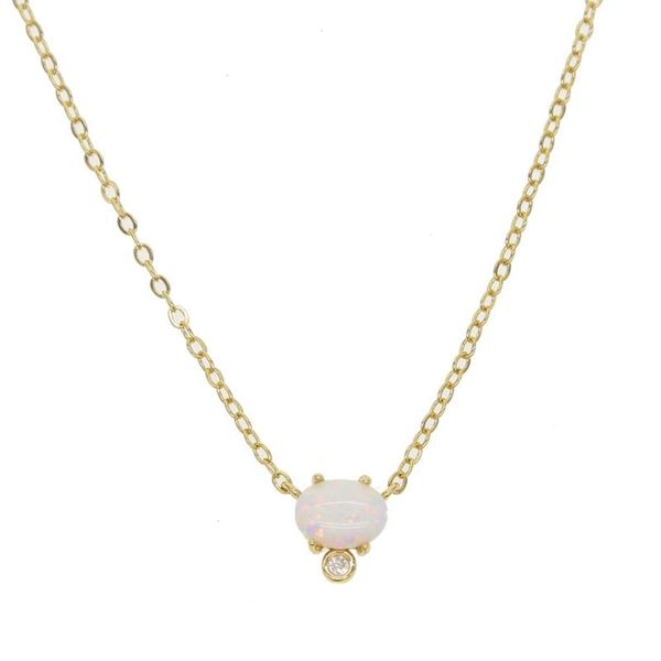 chains 2021 delicate ellipse shape pendant necklace for women lady fashion cubic zirconia white opal cute charm necklaces, Silver
chains 2021 delicate ellipse shape pendant necklace for women lady fashion cubic zirconia white opal cute charm necklaces, Silver