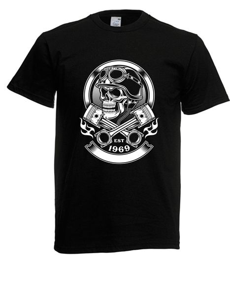 men t shirt 100% cotton print shirts herren t-shirt vintage biker skull bis 5xl tee shirt
men t shirt 100% cotton print shirts herren t-shirt vintage biker skull bis 5xl tee shirt