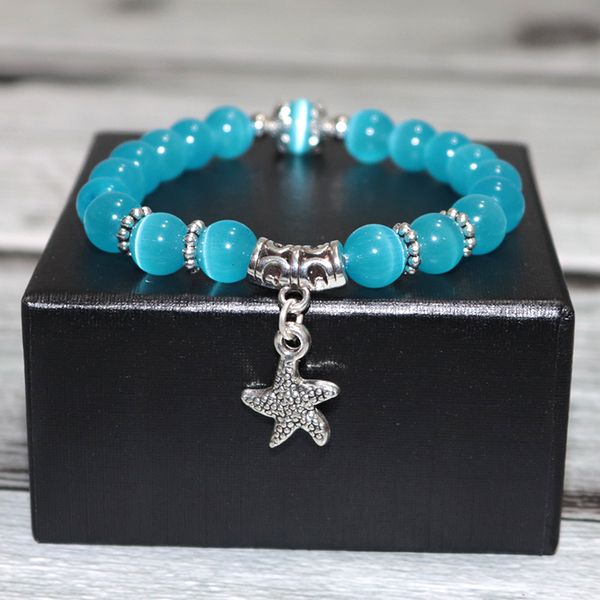 beaded, strands diffone 2021 jewelry women bracelet beads real natural opal stone braclet starfish charm braslet for kids children's da, Black
beaded, strands diffone 2021 jewelry women bracelet beads real natural opal stone braclet starfish charm braslet for kids children's da, Black