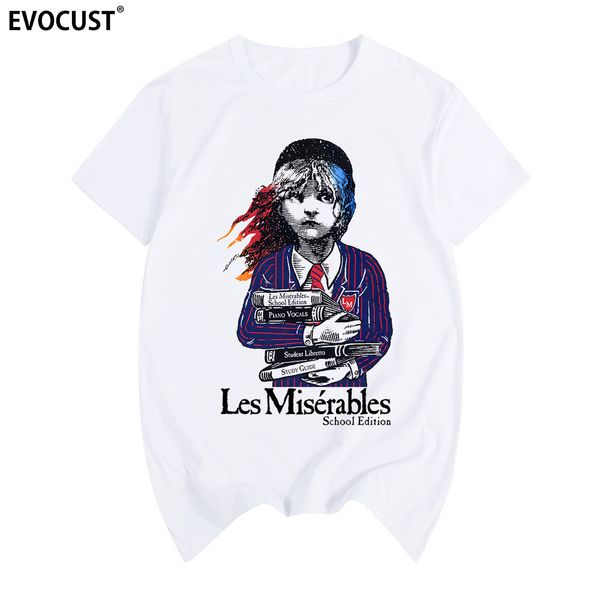 les miserables short sleeve t-shirt cotton men t shirt new tee tshirt womens fashion