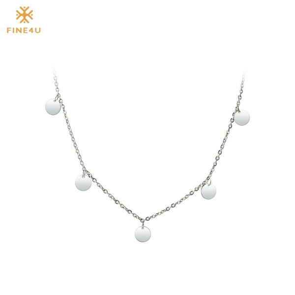 chokers fine4u n114 women's choker necklace stainless steel coins necklaces for mother's day gift 2021 femme coin jewelry, Golden;silver
chokers fine4u n114 women's choker necklace stainless steel coins necklaces for mother's day gift 2021 femme coin jewelry, Golden;silver
