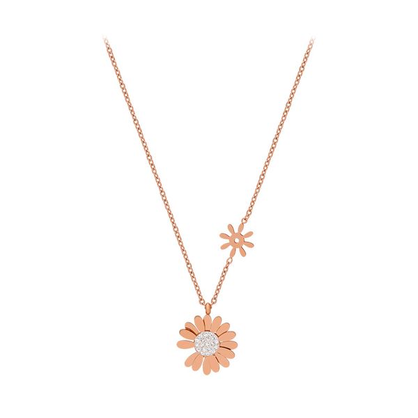 1pc/bag luxury fashion daisy titanium steel beauty ladies necklace for women design pendant jewelry chain ornaments sxl0031, Golden;silver
1pc/bag luxury fashion daisy titanium steel beauty ladies necklace for women design pendant jewelry chain ornaments sxl0031, Golden;silver