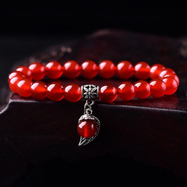 red crystal charm bracelets round 8mm beads pray tibetan silver leaf pendant for wowen crystal bracelet jewelry wholesale, Golden;silver 
red crystal charm bracelets round 8mm beads pray tibetan silver leaf pendant for wowen crystal bracelet jewelry wholesale, Golden;silver