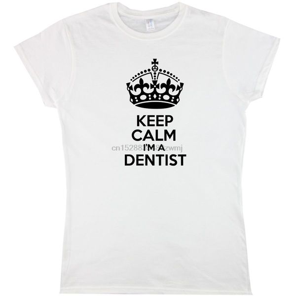 keep calm i'm a dentist men women t shirt funny humour birthday ladies dentistry print t shirt mens short sleeve
keep calm i'm a dentist men women t shirt funny humour birthday ladies dentistry print t shirt mens short sleeve