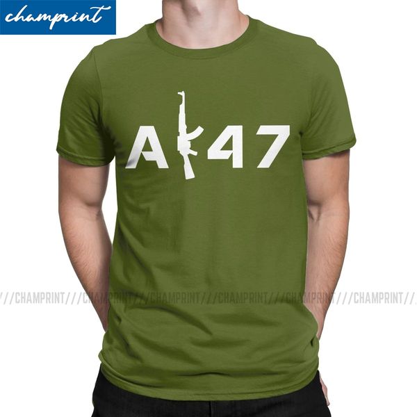 men t-shirts ak47 unique cotton tee shirt short sleeve gun russian rifle weapons t shirt round neck gift idea
men t-shirts ak47 unique cotton tee shirt short sleeve gun russian rifle weapons t shirt round neck gift idea