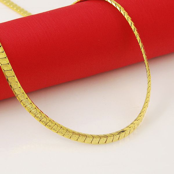24k gold filled solid necklace curb chains link men choker necklaces male female accessories fashion jewelry 2020, Silver
24k gold filled solid necklace curb chains link men choker necklaces male female accessories fashion jewelry 2020, Silver