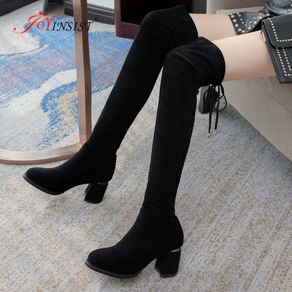 slim boots over the knee high women snow boots women's 2020 new fashion autumn winter thigh high shoes woman, Black
slim boots over the knee high women snow boots women's 2020 new fashion autumn winter thigh high shoes woman, Black