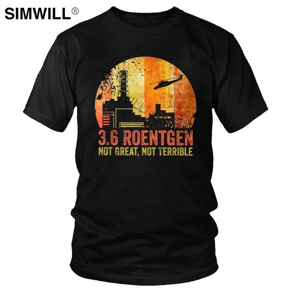 3.6 roentgen not great not terrible t shirt vintage cotton chernoby t-shirt men short sleeve o-neck tv show nuclear disaster tee
3.6 roentgen not great not terrible t shirt vintage cotton chernoby t-shirt men short sleeve o-neck tv show nuclear disaster tee