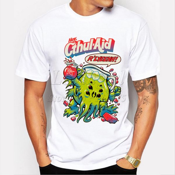 new arrivals 2019 men's fashion creative cthul-aid printed t-shirt harajuku funny tee shirts hipster o-neck cool
new arrivals 2019 men's fashion creative cthul-aid printed t-shirt harajuku funny tee shirts hipster o-neck cool