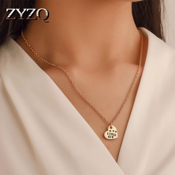 zyzq lovely heart shaped necklace trendy jewelry 3 in 1 design with simple letter pattern engraved necklace wholesale jewelry, Silver
zyzq lovely heart shaped necklace trendy jewelry 3 in 1 design with simple letter pattern engraved necklace wholesale jewelry, Silver