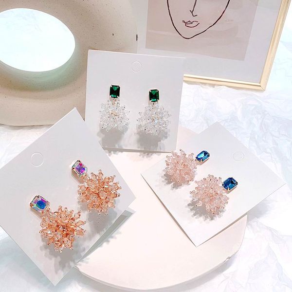 luxury crystal weaved flower ball handmade earrings 2020 new fashion jewelry for women fine quality dress accessories, Silver
luxury crystal weaved flower ball handmade earrings 2020 new fashion jewelry for women fine quality dress accessories, Silver