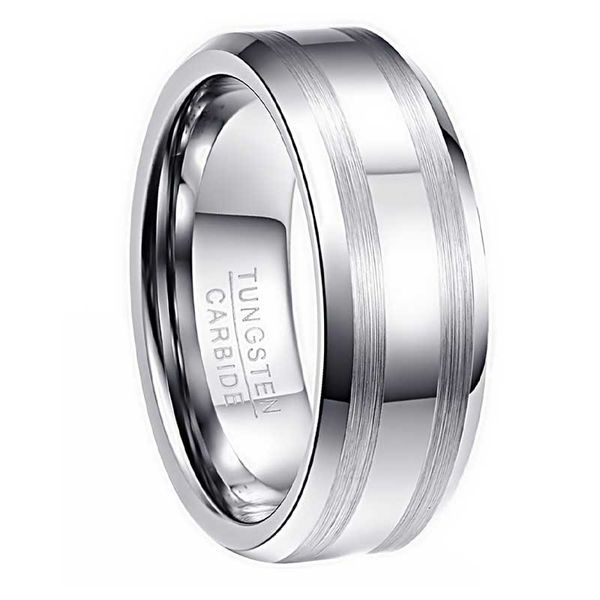 8mm wide 2.3mm thick double lassa stripe white k tungsten steel ring american code 6-14 with half a yard, Golden;silver
8mm wide 2.3mm thick double lassa stripe white k tungsten steel ring american code 6-14 with half a yard, Golden;silver