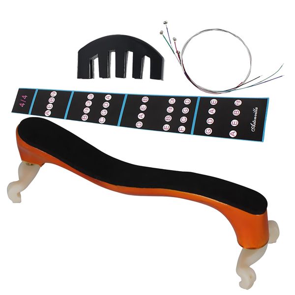professional 4/4 size violin fiddle shoulder rest string 5 forks mute fretboard sticker diy
professional 4/4 size violin fiddle shoulder rest string 5 forks mute fretboard sticker diy