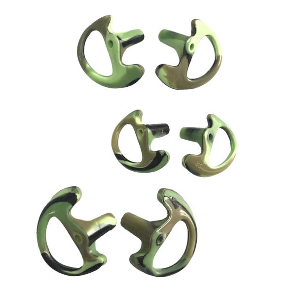 3pairs (s + m + l) силиконовые мягкие ушной вкладыш для скрытого акустической трубки наушника для двусторонний радиосвязи зеленый
3pairs (s + m + l) силиконовые мягкие ушной вкладыш для скрытого акустической трубки наушника для двусторонний радиосвязи зеленый