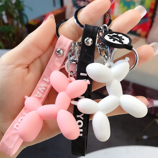 korean fashion epoxy balloon dog key chain cute cartoon handbag pendant key ring colorful pvc charm pendent couple jewelry, Silver
korean fashion epoxy balloon dog key chain cute cartoon handbag pendant key ring colorful pvc charm pendent couple jewelry, Silver