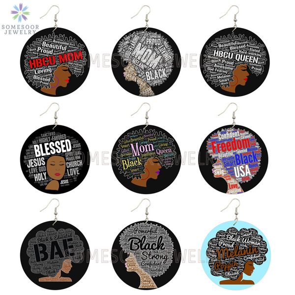 dangle & chandelier somesoor 15 designs printed black sayings afro natural wooden drop earrings hbcu mom african queen wood jewelry for wome, Silver
dangle & chandelier somesoor 15 designs printed black sayings afro natural wooden drop earrings hbcu mom african queen wood jewelry for wome, Silver