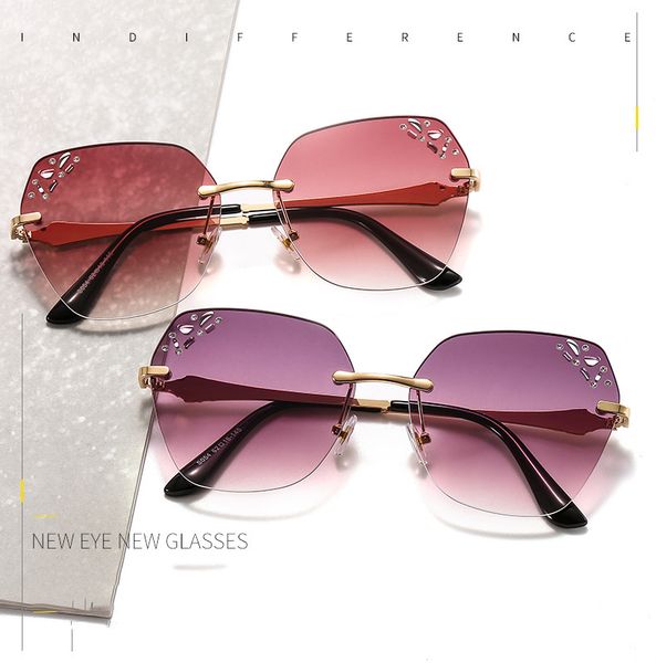 sunglasses fashion frameless sun glasses women men 2021 trimmed diamonds metal uv400 lunette de soleil, White;black
sunglasses fashion frameless sun glasses women men 2021 trimmed diamonds metal uv400 lunette de soleil, White;black