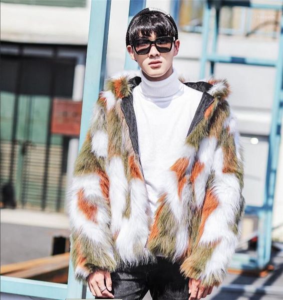 men winter warm hooded outerwear clothing men casual thick jacket coat overcoat chaqueta cuero hombre imitation fur coats, Black
men winter warm hooded outerwear clothing men casual thick jacket coat overcoat chaqueta cuero hombre imitation fur coats, Black
