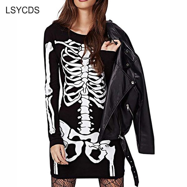 casual dresses 2021 novelty skeleton bones dress women halloween costumes long sleeve bodycon pencil party vestido de festa, Black;gray
casual dresses 2021 novelty skeleton bones dress women halloween costumes long sleeve bodycon pencil party vestido de festa, Black;gray