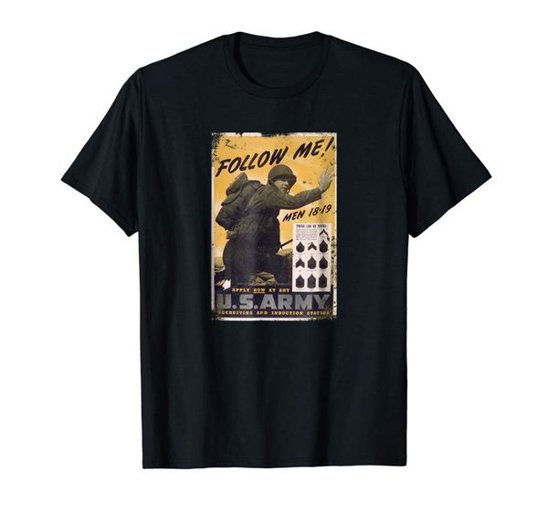 follow me u.s.army wwii vintage t-shirt new fashion men's cotton summer street wear slim short sleeve tee baseball t shirts
follow me u.s.army wwii vintage t-shirt new fashion men's cotton summer street wear slim short sleeve tee baseball t shirts